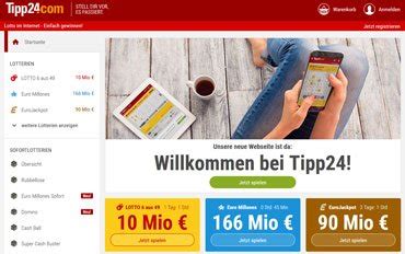 tipp24.com einloggen.